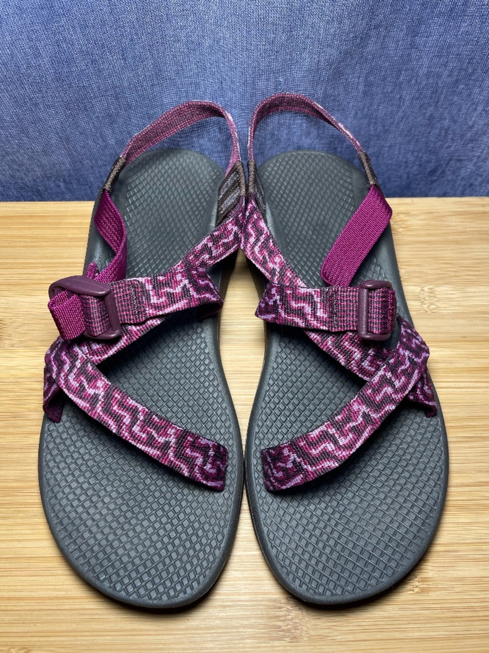Chaco Z1 Z/1 Classic Purple Hiking Summer Sandals Water Shoes Walking Travel 9